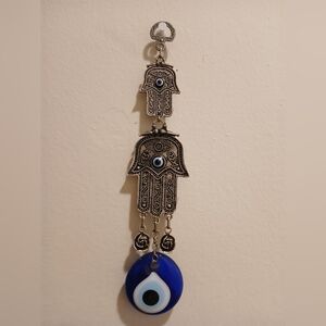 Hand Of Hamsa Evil Eye Wall Adornment